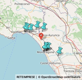 Mappa 81030 Cellole CE, Italia (11.23)