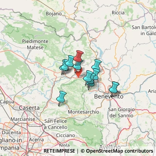 Mappa Fraz. Santo Stefano, 82038 Vitulano BN, Italia (8.90615)