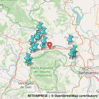 Mappa Fraz. Santo Stefano, 82038 Vitulano BN, Italia (6.95063)