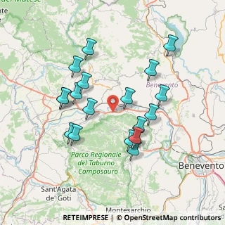 Mappa Fraz. Santo Stefano, 82038 Vitulano BN, Italia (7.45444)