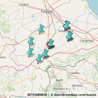 Mappa Via Ruggiero Bonghi, 71022 Ascoli Satriano FG, Italia (11.76667)