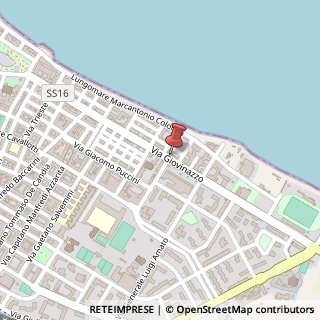 Mappa Via Giovinazzo, 51, 70056 Molfetta, Bari (Puglia)