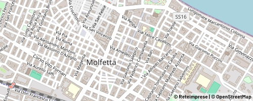 Mappa Molfetta