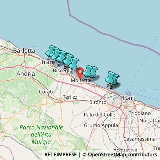 Mappa Via Nino Bixio, 70056 Molfetta BA, Italia (10.58625)