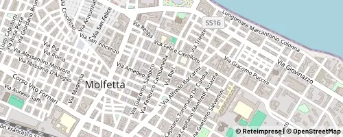 Mappa Molfetta