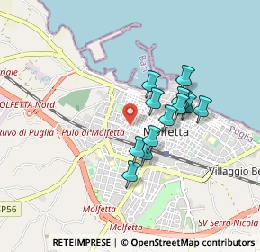 Mappa Via Goffredo Mameli, 70056 Molfetta BA, Italia (0.72154)