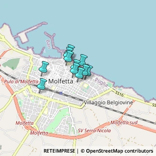 Mappa Via Mazzara Maggiore, 70056 Molfetta BA, Italia (0.46273)