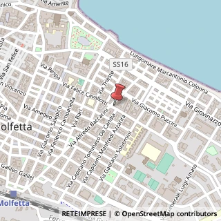 Mappa Viale Pio XI, 5, 70056 Molfetta, Bari (Puglia)