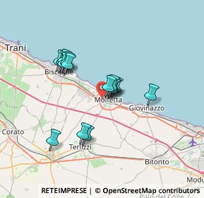 Mappa Via VIII Marzo, 70056 Molfetta BA, Italia (5.94)