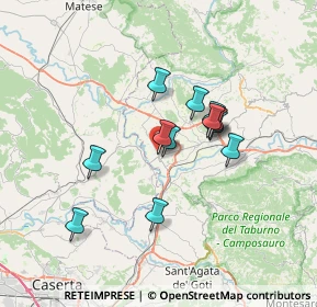 Mappa Via Puglianello, 81011 Alife CE, Italia (5.79333)