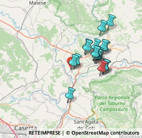 Mappa Via Puglianello, 81011 Alife CE, Italia (6.31722)
