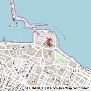 Mappa Corso Dante Alighieri, 48, 70056 Molfetta, Bari (Puglia)