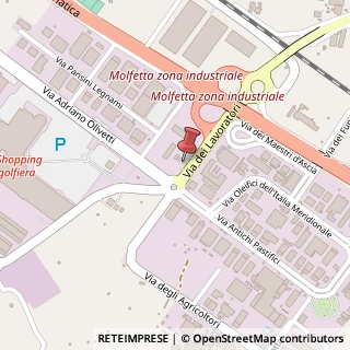 Mappa Via dei Lavoratori, 2, 70056 Molfetta, Bari (Puglia)