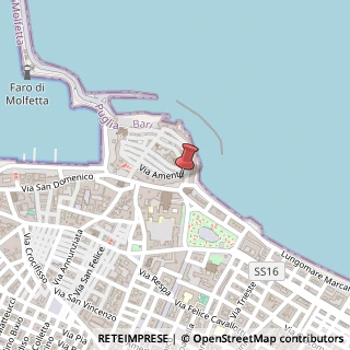 Mappa Corso Dante Alighieri, 6, 70056 Molfetta, Bari (Puglia)