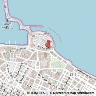 Mappa Corso Dante Alighieri, 26, 70056 Molfetta, Bari (Puglia)