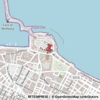 Mappa Via Spiaggia Maddalena, 70056 Molfetta, Bari (Puglia)