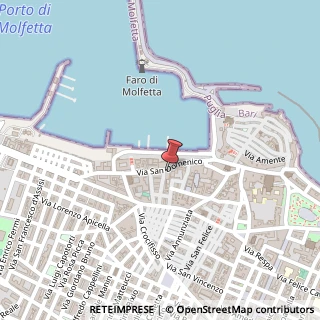 Mappa Via San Domenico, 41, 70056 Molfetta, Bari (Puglia)