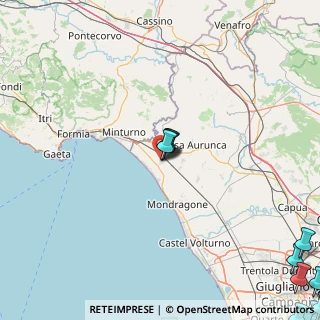 Mappa Via Antonio De Curtis, 81030 Cellole CE, Italia (39.38789)