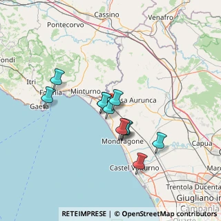 Mappa Via Antonio De Curtis, 81030 Cellole CE, Italia (11.73909)