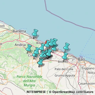 Mappa Via dei Viaggianti, 70056 Molfetta BA, Italia (10.3305)