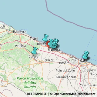 Mappa Via dei Viaggianti, 70056 Molfetta BA, Italia (12.6175)