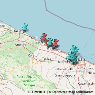 Mappa Via dei Viaggianti, 70056 Molfetta BA, Italia (13.97938)