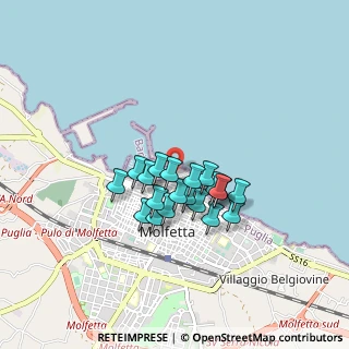 Mappa Via S. Girolamo, 70056 Molfetta BA, Italia (0.6565)