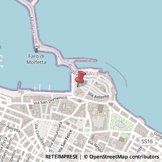 Mappa Banchina Seminario, 3, 70056 Molfetta, Bari (Puglia)