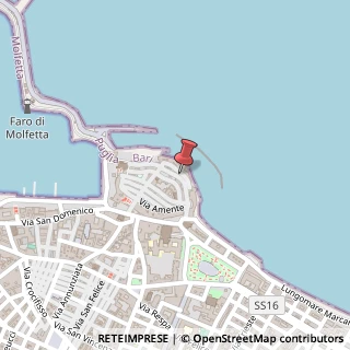 Mappa Via Sant'Orsola, 43, 70056 Molfetta, Bari (Puglia)