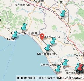 Mappa Via Giosuè Carducci, 81030 Cellole CE, Italia (29.22571)