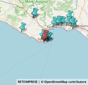 Mappa Via Santissima Trinità, 04024 Gaeta LT, Italia (5.8925)