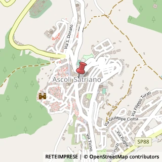 Mappa Via Enrico de Nicola, 53, 71022 Ascoli Satriano, Foggia (Puglia)