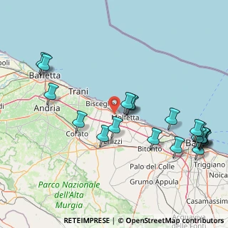Mappa Via Pansini Legnami, 70056 Molfetta BA, Italia (20.6445)