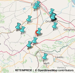 Mappa Via Ugo Foscolo, 71022 Ascoli Satriano FG, Italia (16.8415)
