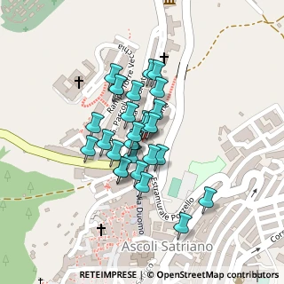 Mappa Via San Donato, 71022 Ascoli Satriano FG, Italia (0.07857)