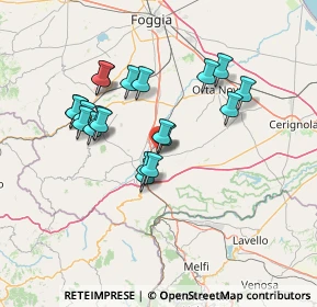 Mappa Via San Donato, 71022 Ascoli Satriano FG, Italia (13.378)