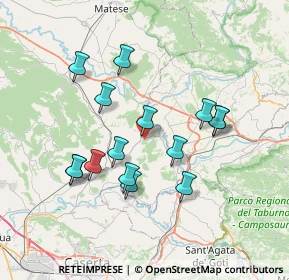 Mappa 81010 Ruviano CE, Italia (7.12533)