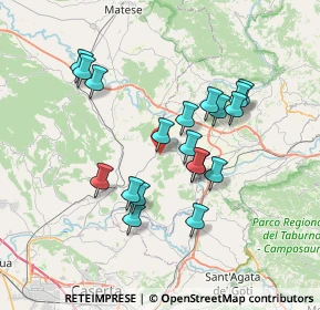 Mappa 81010 Ruviano CE, Italia (6.86947)