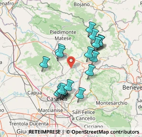 Mappa 81010 Ruviano CE, Italia (13.3255)