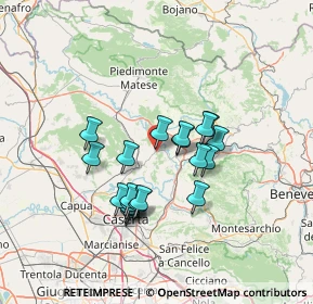 Mappa 81010 Ruviano CE, Italia (12.266)