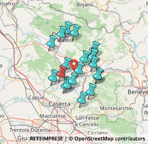 Mappa 81010 Ruviano CE, Italia (10.3345)