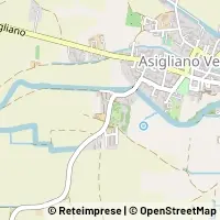Karte Asigliano Vercellese