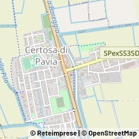 Map Certosa di Pavia
