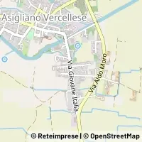 Kort Asigliano Vercellese