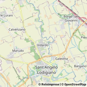 Mappa Castiraga Vidardo
