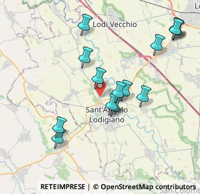 Mappa Via Guglielmo Marconi, 26866 Castiraga Vidardo LO, Italia (3.905)