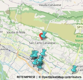 Mappa Strada Buratto Superiore, 10070 San Carlo Canavese TO, Italia (2.28818)