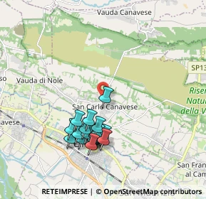 Mappa Strada Buratto Superiore, 10070 San Carlo Canavese TO, Italia (1.813)