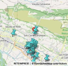 Mappa Strada Buratto Superiore, 10070 San Carlo Canavese TO, Italia (2.2275)