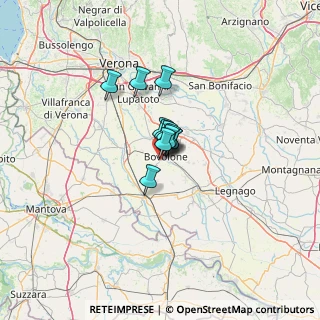 Mappa Via Salvator Allende, 37051 Bovolone VR, Italia (5.395)